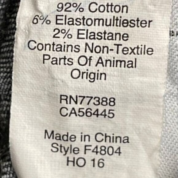 Madewell 9” high riser skinny skinny jeans size 31 style F4804 - Picture 10 of 10